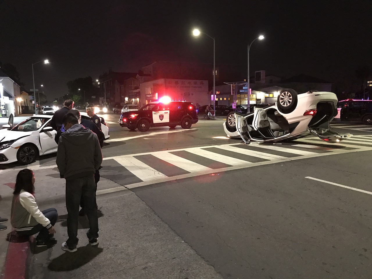 police car